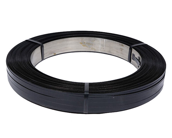 Oscillated Steel Strapping 16mm x 0.6mm x 800m - Black (49kg)