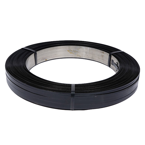Oscillated Steel Strapping 13mm x 0.5mm x 1010m - Black (50kg)